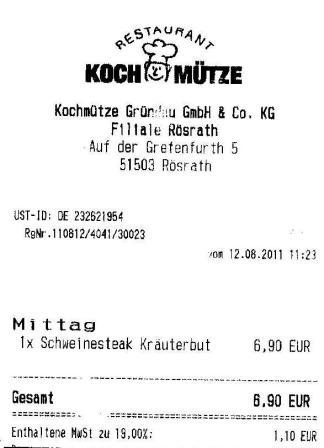 somn Höffner Kochmütze Restaurant